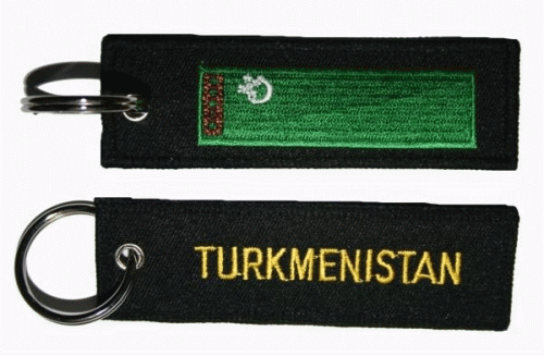 Turkmenistan Schlüsselanhänger