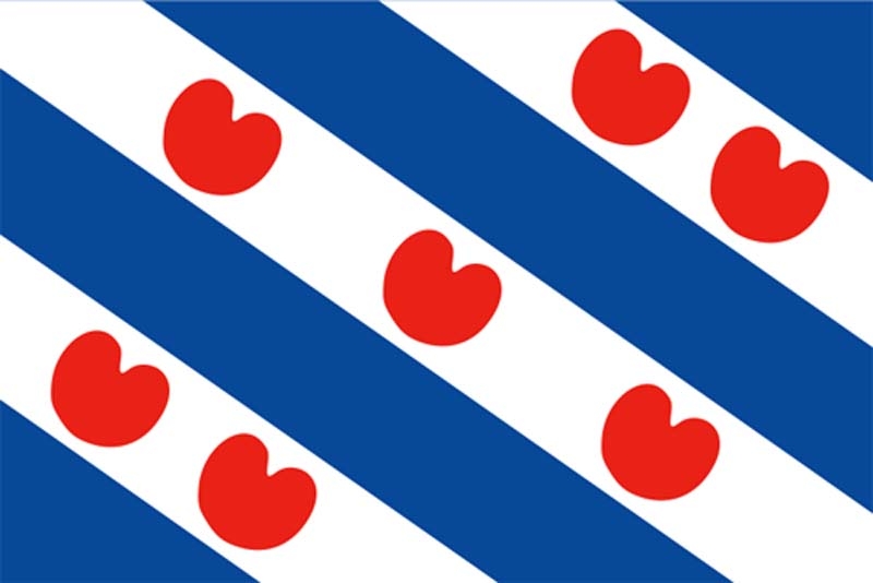 Friesland Niederlande (Provinz) Flagge 90x150 cm