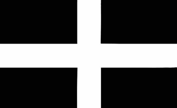 St. Piran Flagge 90x150 cm