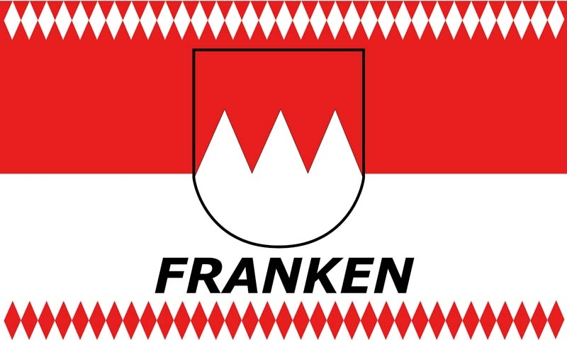 Franken 2 Flagge 90x150 cm