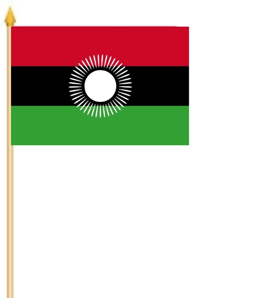 Malawi ab 2010 Stockflagge 30x45 cm