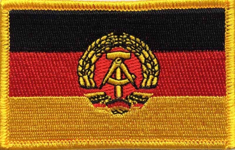 DDR Deutsche Demokratische Republik Aufnäher / Patch