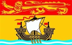 Neubraunschweig / New Brunswick Flagge 90x150 cm