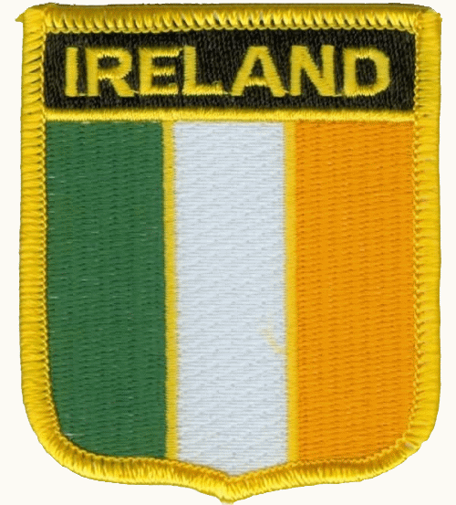 Irland Wappenaufnäher / Patch