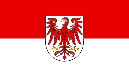 Brandenburg Landesdienst Flagge 90x150 cm