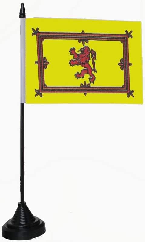 Schottland Royal Tischflagge 10x15 cm