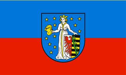 Coswig Anhalt Flagge 90x150 cm (DE)