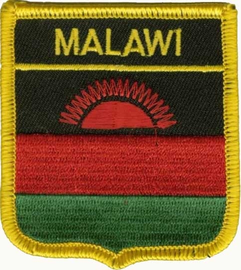 Malawi Wappenaufnäher / Patch