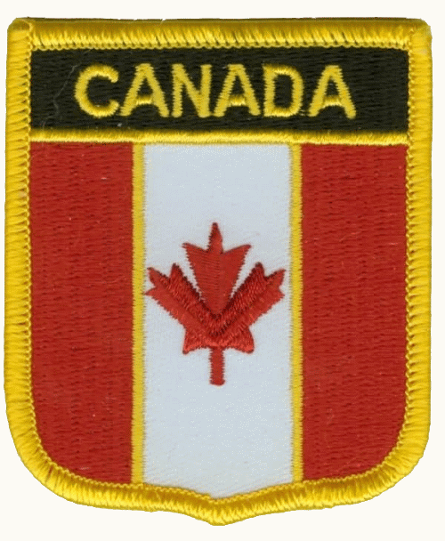 Kanada Wappenaufnäher / Patch