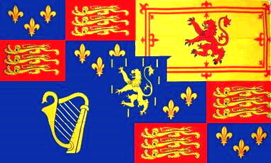 Royal Banner 1689-1702 Wilhelm III. Flagge 90x150 cm