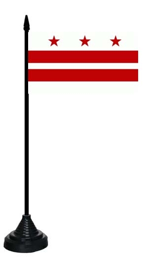 District of ColumbiaTischflagge 10x15 cm