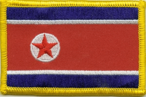 Nordkorea Aufnäher / Patch