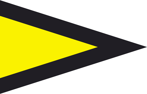 Flaggenalphabet Signalflagge Hilfsstander 1  150x120 cm