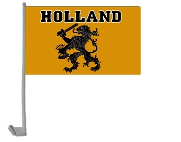 Holland Oranje Autoflagge 30x45 cm