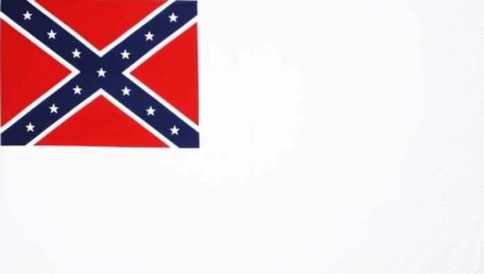 2nd Confederate (1863-1865) Flagge 90x150 cm
