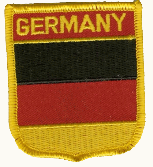 Deutschland Wappenaufnäher / Patch