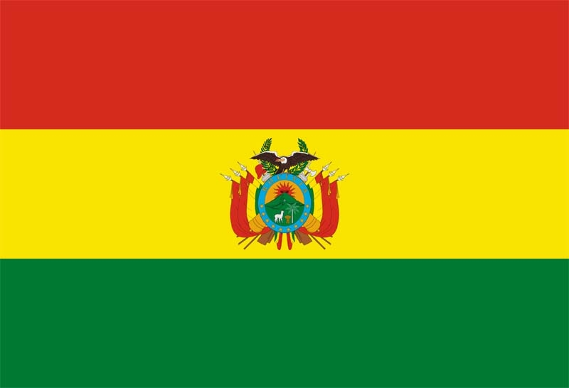 Bolivien Flagge 60x90 cm