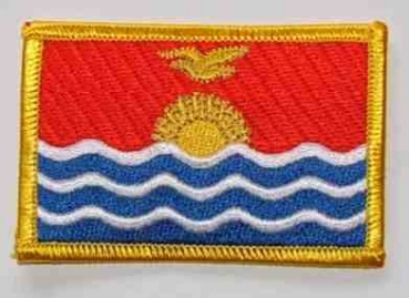 Kiribati Aufnäher / Patch 8 x 5 cm