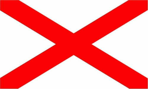 Alabama Flagge 90x150 cm
