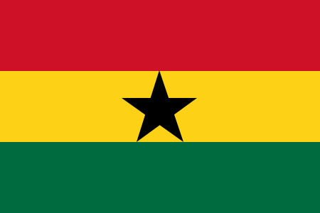 Ghana Flagge 90x150 cm