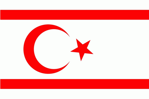Nordzypern (Türkische Republik) Flagge 90x150 cm