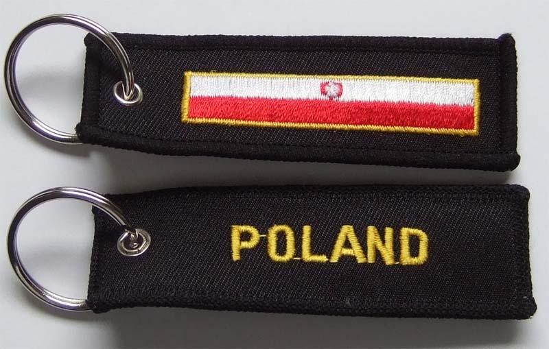 Polen mit Wappen Schlüsselanhänger