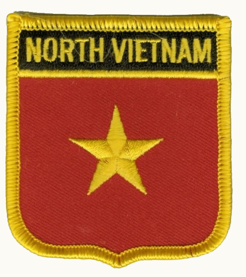 Nord Vietnam Wappenaufnäher / Patch