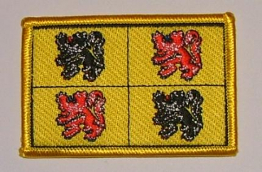 Hainaut Belgien Aufnäher / Patch 8 x 5 cm