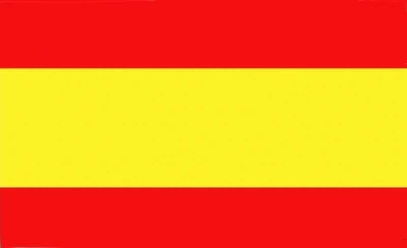 Spanien ohne Wappen Flagge 90x150 cm