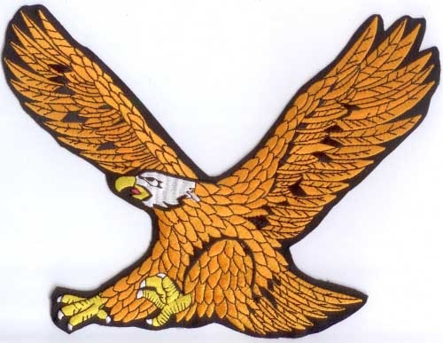 Adler 1 Aufnäher / Patch (24,5 x 19,86 cm)