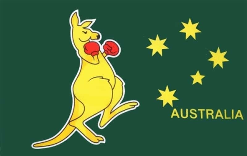 Känguruh (Australien) Flagge 60x90 cm