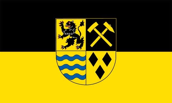 Mittelsachsen Landkreis Flagge 90x150 cm Premiumqualität