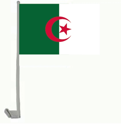 Algerien Autoflagge 30x45 cm