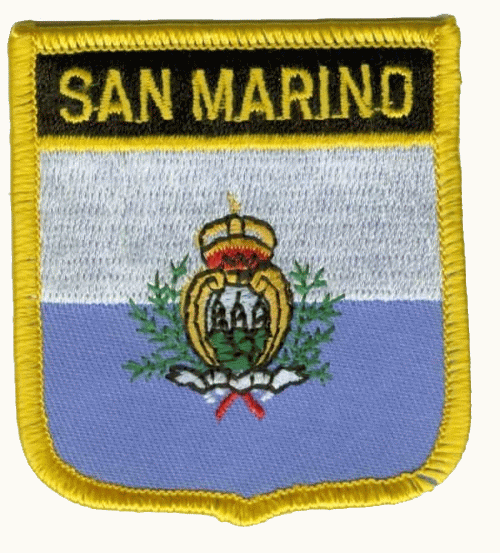 San Marino Wappenaufnäher / Patch