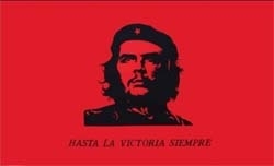 Che Guevara Aufkleber 8 x 5 cm