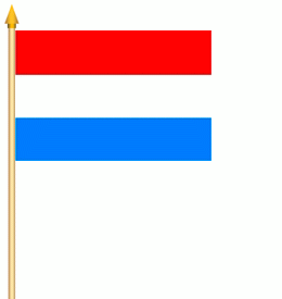 Niederlande Stockflagge 30x45 cm