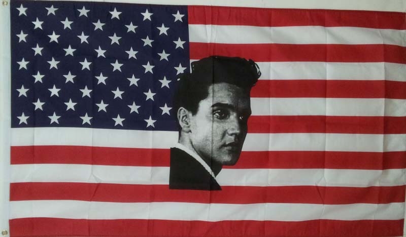 USA Elvis Flagge 90x150 cm