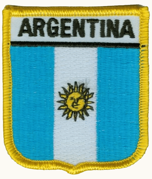 Argentinien Wappenaufnäher / Patch