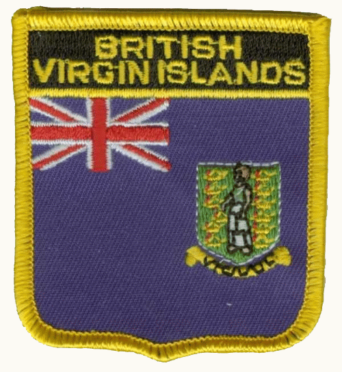 British Virgin Islands Wappenaufnäher / Patch