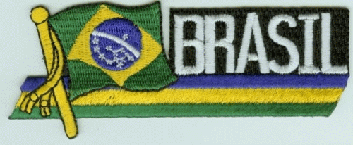 Brasilien Sidekickaufnäher