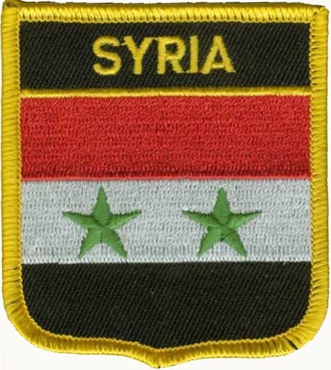 Syrien Wappenaufnäher / Patch