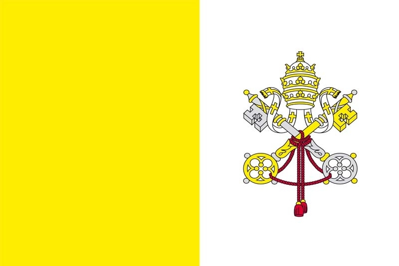 Vatikan Flagge 90x150 cm