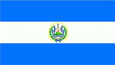 El Salvador Aufkleber 8 x 5 cm