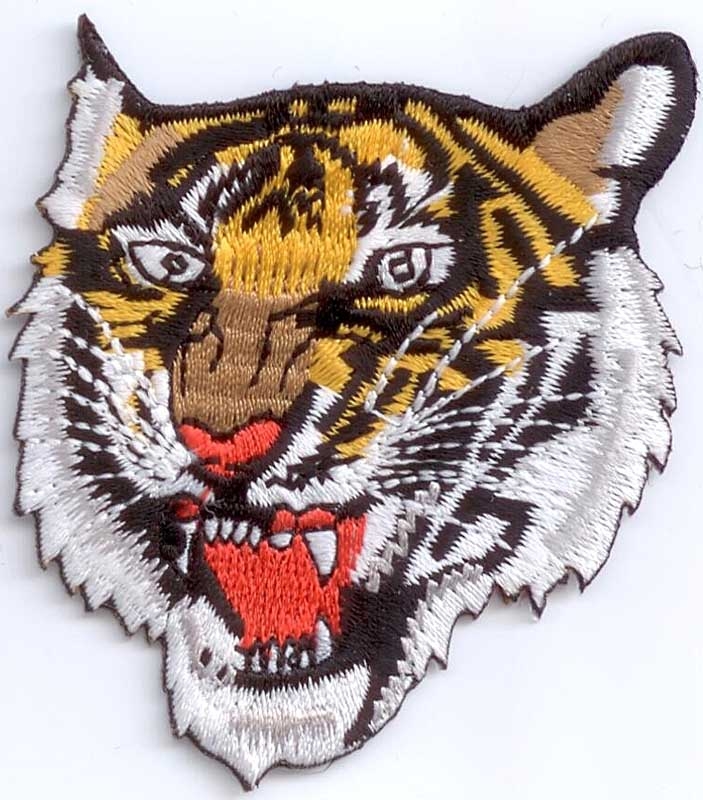 Tiger 3 Aufnäher / Patch (6 cm x 7 cm)