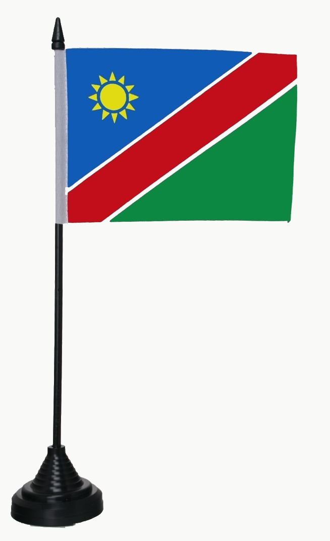 Namibia Tischflagge 10x15 cm