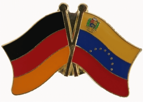 Deutschland / Venezuela Freundschaftspin
