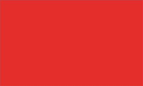 Rot einfarbig Flagge 90x150 cm