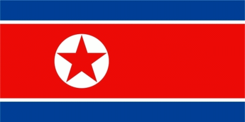 Nordkorea Flagge 60x90 cm