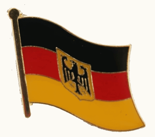 Deutschland mit Adler Pin