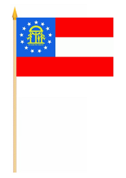 Georgia Stockflagge 30x45 cm